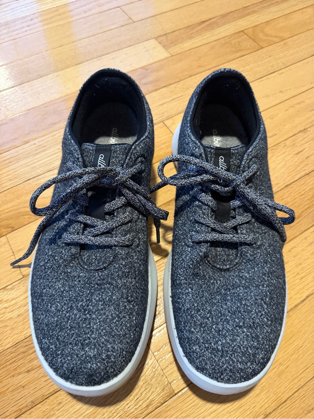 Allbirds Wool Runners Women’s 11 Charcoal Gray Merino Wool Sneakers